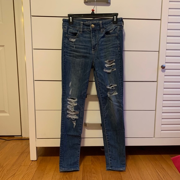 AEO Hi-rise Jegging Superstretch X - W’s 4 short - Picture 2 of 5